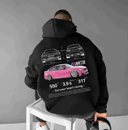 Oversized racing hoodie dames – Comfortabele en trendy hoodie voor sport en casual gebruik