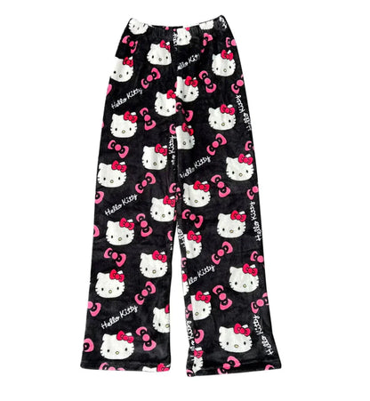 Fleece Pyjamabroek Koude Nachten – Comfortabele en Warme Pyjama voor Dames