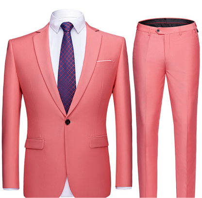 Formele set heren – Blazer en broek voor zakelijke en feestelijke gelegenheden