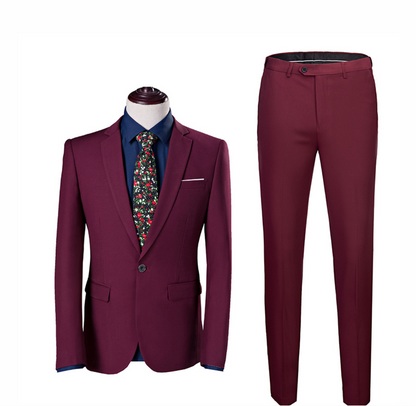 Formele set heren – Blazer en broek voor zakelijke en feestelijke gelegenheden