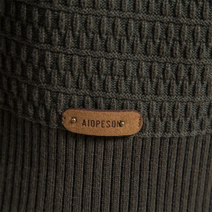 Heren Pullover met Knopfleiste – Comfortabele Trui voor Casual en Formele Gelegenheden
