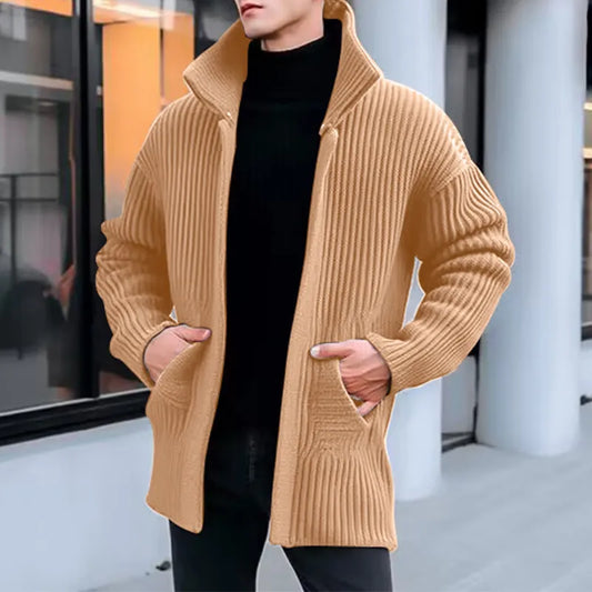 Cardigan Heren – Stijlvolle en Comfortabele Gebreide Trui voor Elke Gelegenheid