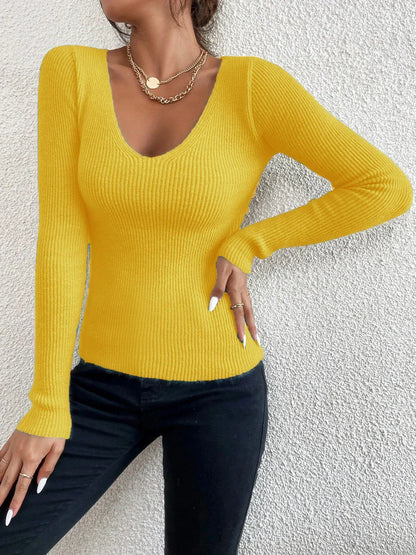 Ribbelsweater Dames – Comfortabele gebreide trui met trendy ribbelpatroon