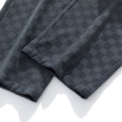 Joggingbroek Heren – Geruite Sportbroek van Katoen voor Comfortabel Gebruik