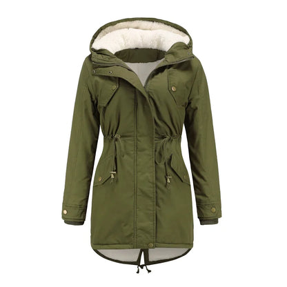 Parka voor Dames – Waterdichte damesparka met warme voering en capuchon