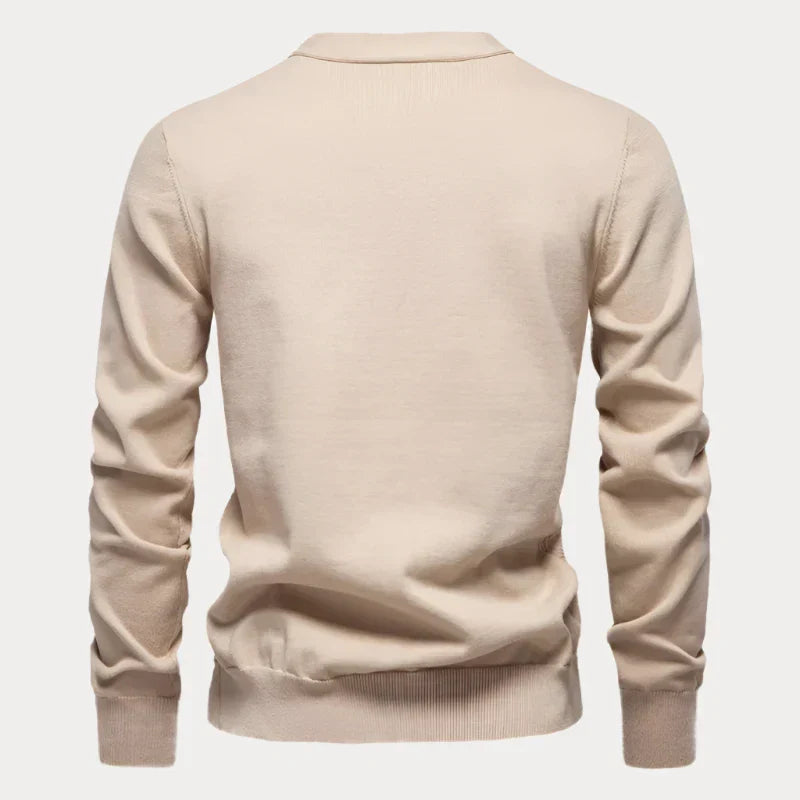 Heren Cardigan V-hals – Stijlvolle gebreide cardigan met knopen voor casual look