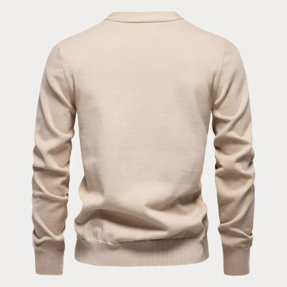 Heren Cardigan V-hals – Stijlvolle gebreide cardigan met knopen voor casual look