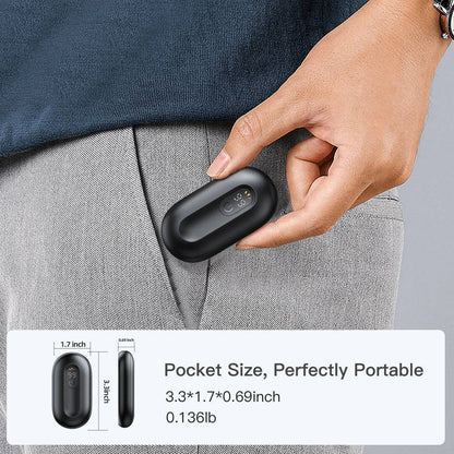 2-in-1 Oplaadbare Magnetische Handwarmers 2 Pack