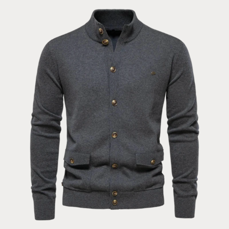 Heren Vest met Knoop – Stijlvol en Comfortabel Gebreid Vest voor Casual en Formele Gelegenheden