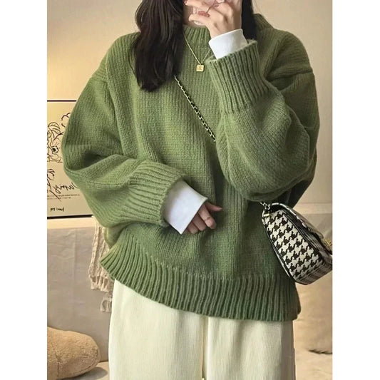 Sweatshirt Dames – Retro Sweatshirt van Katoen met Comfortabele Pasvorm