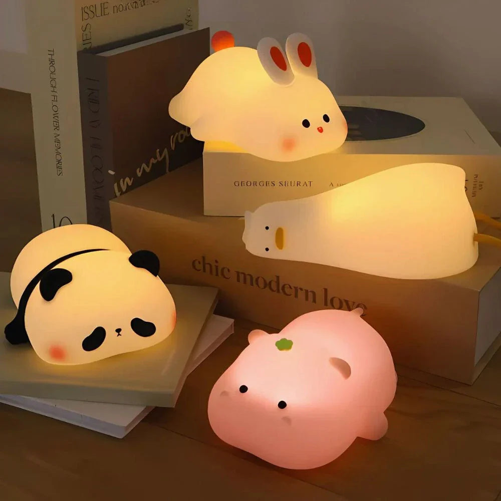 Silicone Nachtlamp Dier LED