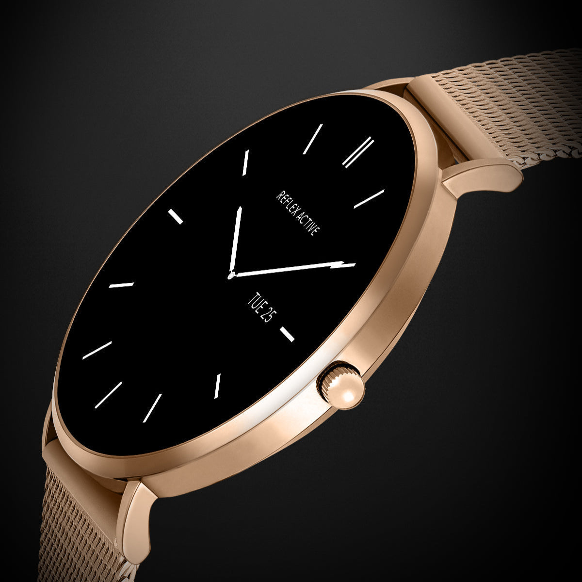 Slimme Horloge AMOLED Scherm Fitness Tracker Hartslagmeter