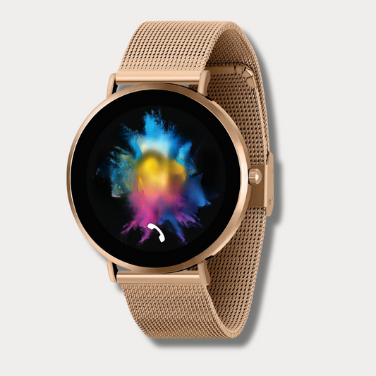 Slimme Horloge AMOLED Scherm Fitness Tracker Hartslagmeter