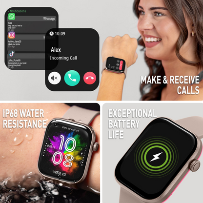 Slimme Horloge AMOLED Scherm Gezondheidsmonitoring