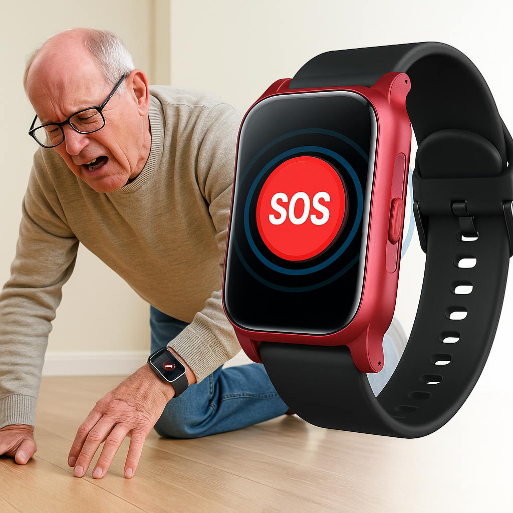 Slimme Horloge GPS Tracker SOS Alarm