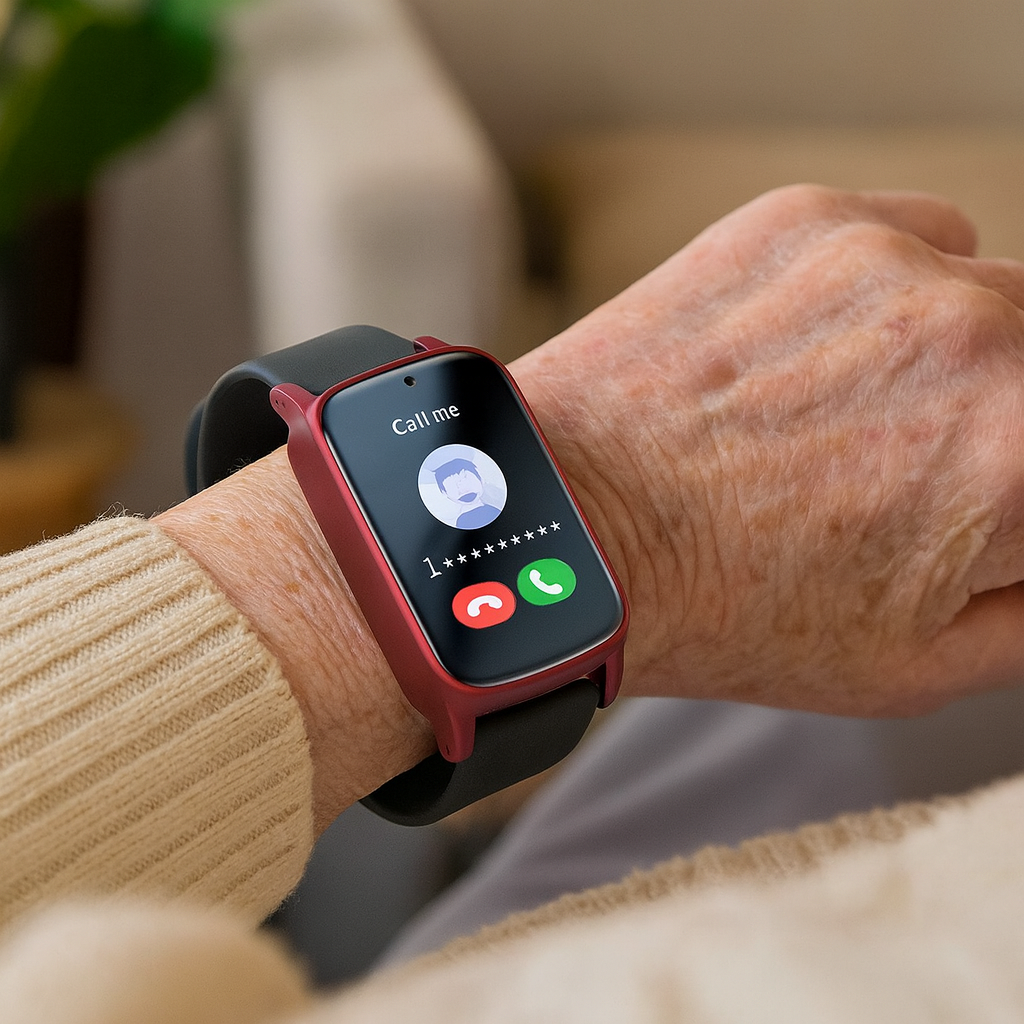 Slimme Horloge GPS Tracker SOS Alarm
