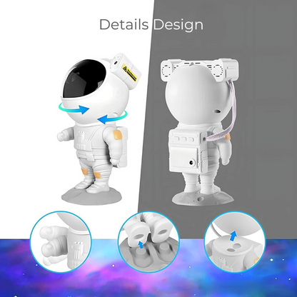 Sterrenprojector Nachtlamp Astronaut Galaxy