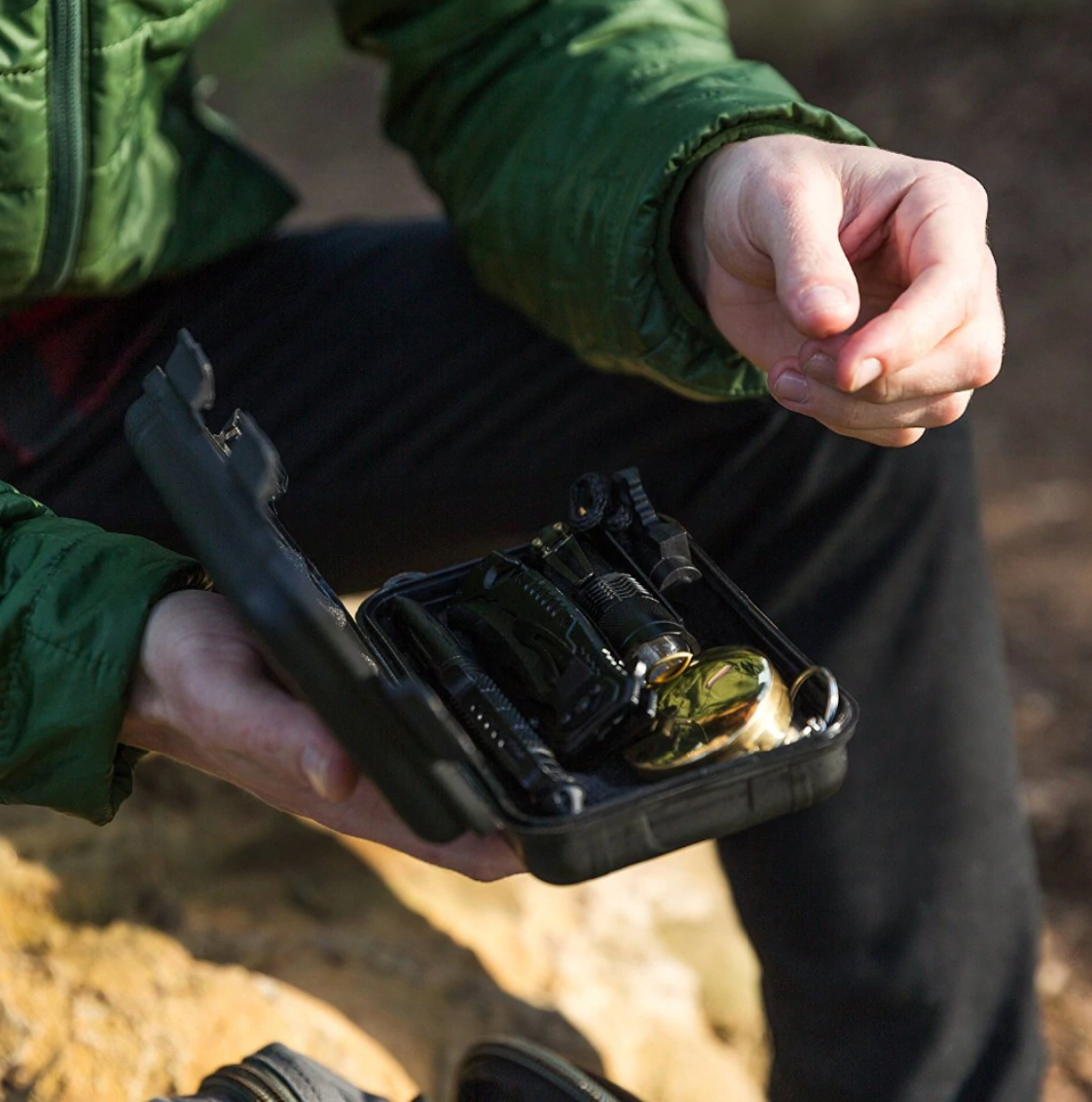 Survival Kit Bushcraft Gereedschappen Noodpakket