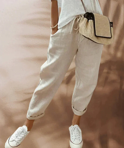Lichte Damesbroek – Elegante broek voor dames, ideaal voor casual en formele gelegenheden