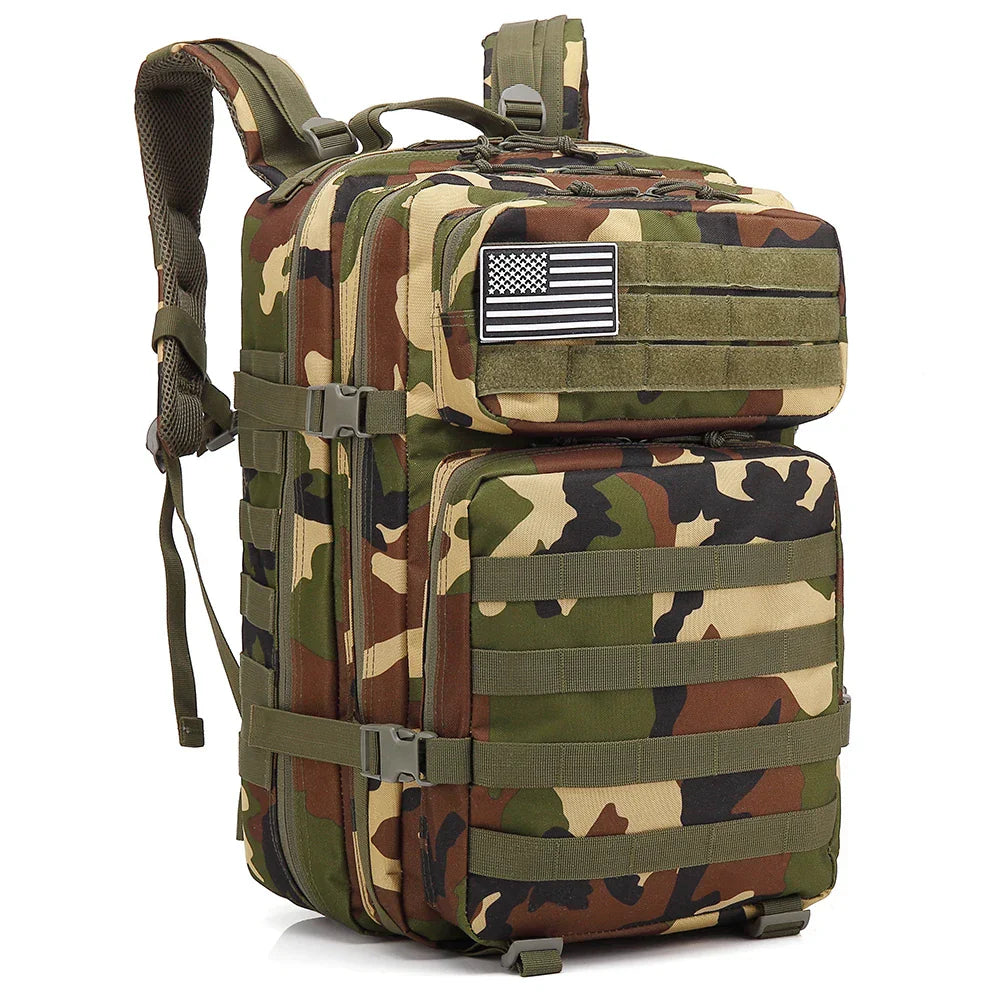 Tactische Rugzak 45L Camo Militaire Rugzak