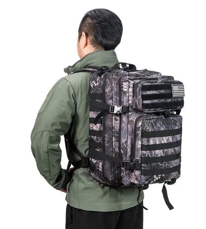 Tactische Rugzak 45L Camo Militaire Rugzak