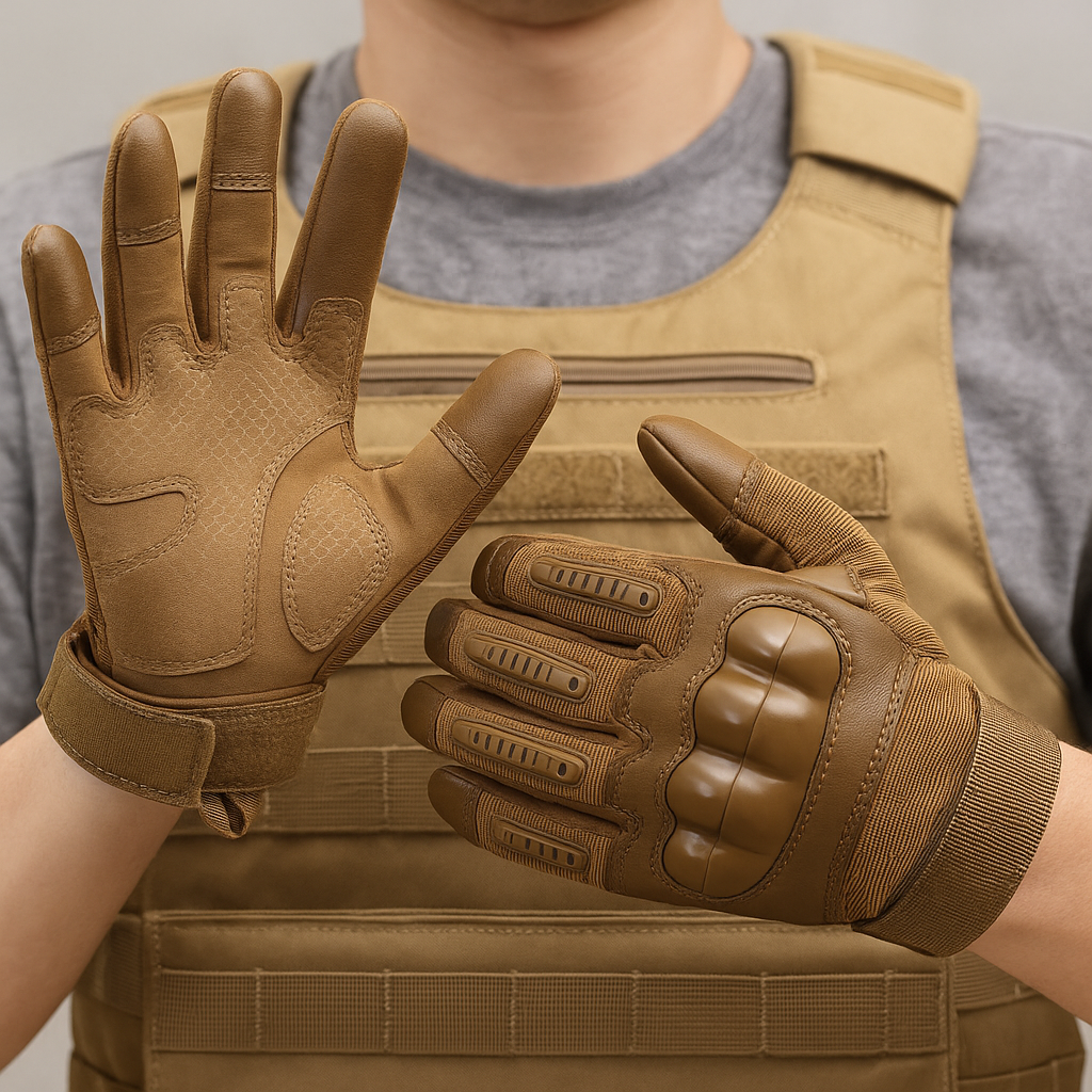 Tactische Werkhandschoenen Harde Knokkels Impactbestendig