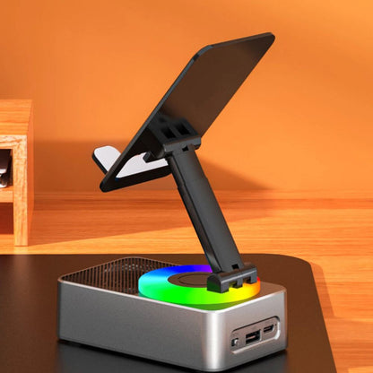 Telefoonstandaard met Bluetooth Speaker 4-in-1