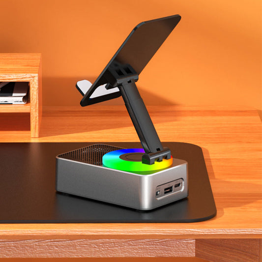Telefoonstandaard met Bluetooth speaker
