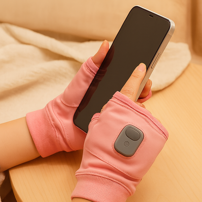 Verwarmde Handschoenen Met Intelligente Technologie