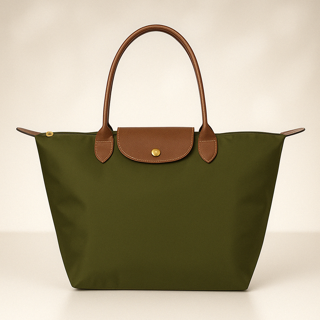 Tote Bag Waterdicht met Leren Handvatten