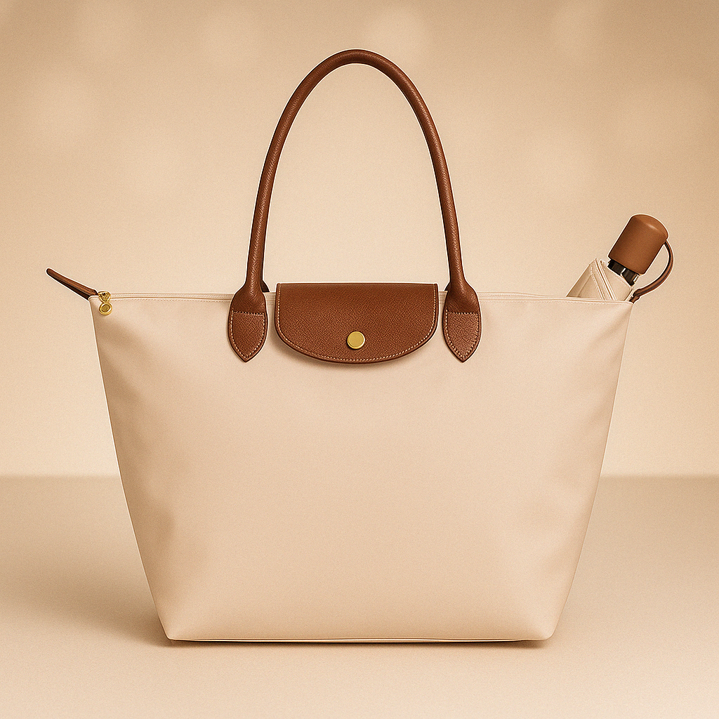 Tote Bag Waterdicht met Leren Handvatten