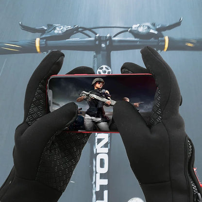 Verwarmde handschoenen met touchscreen