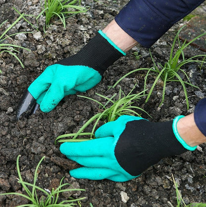 Tuinhandschoenen met Klauwen voor Graven