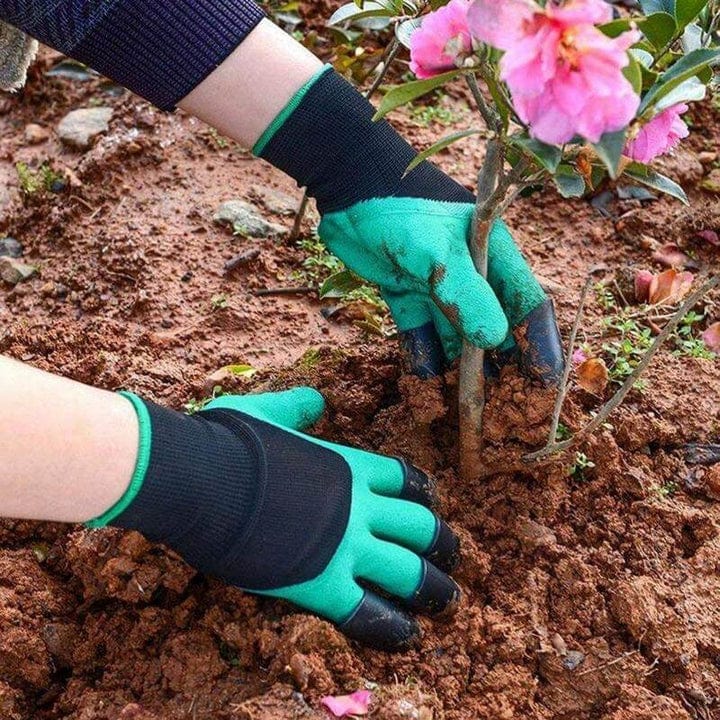 Tuinhandschoenen met Klauwen voor Graven
