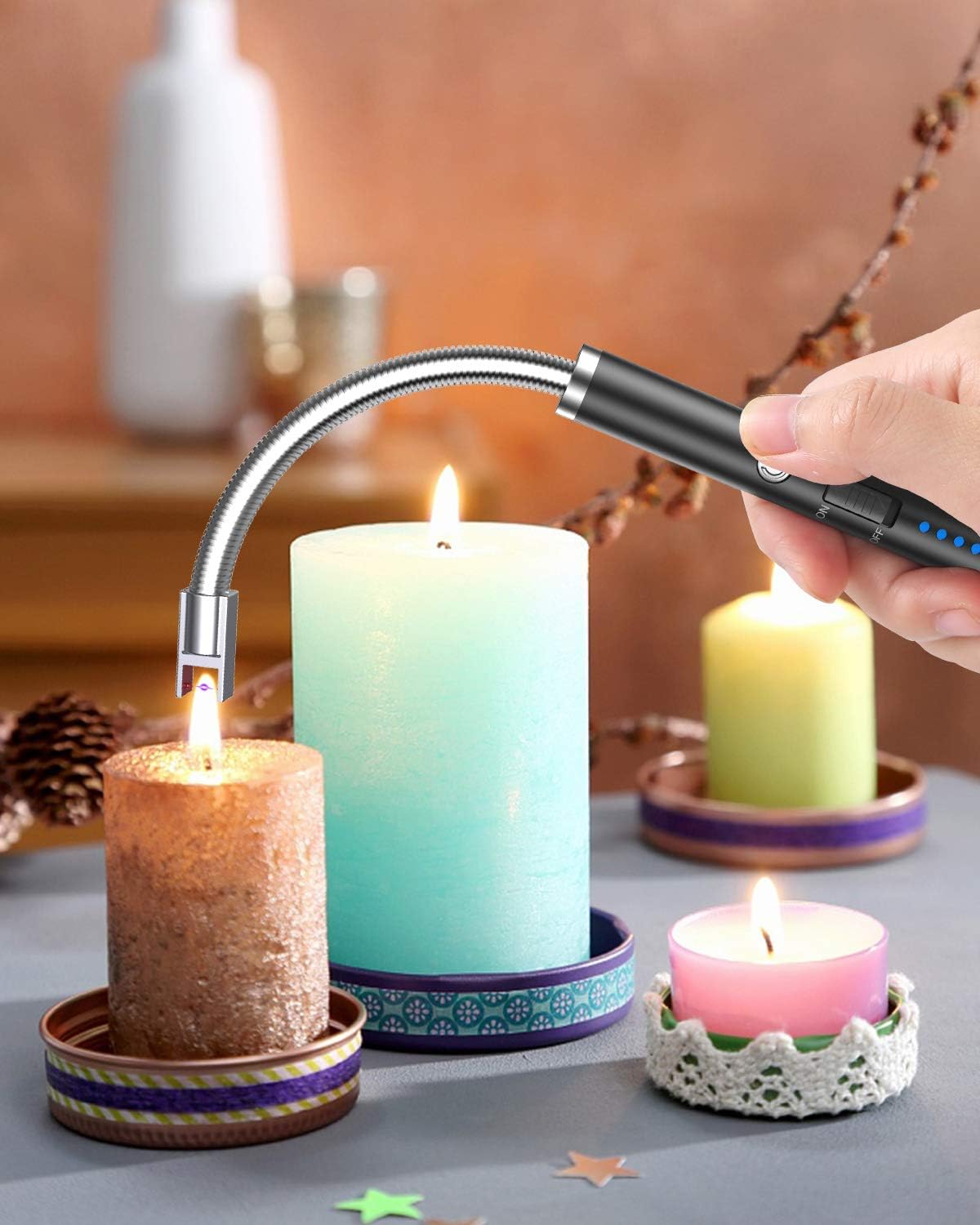 USB Aansteker Flexibele Nek Elektrisch