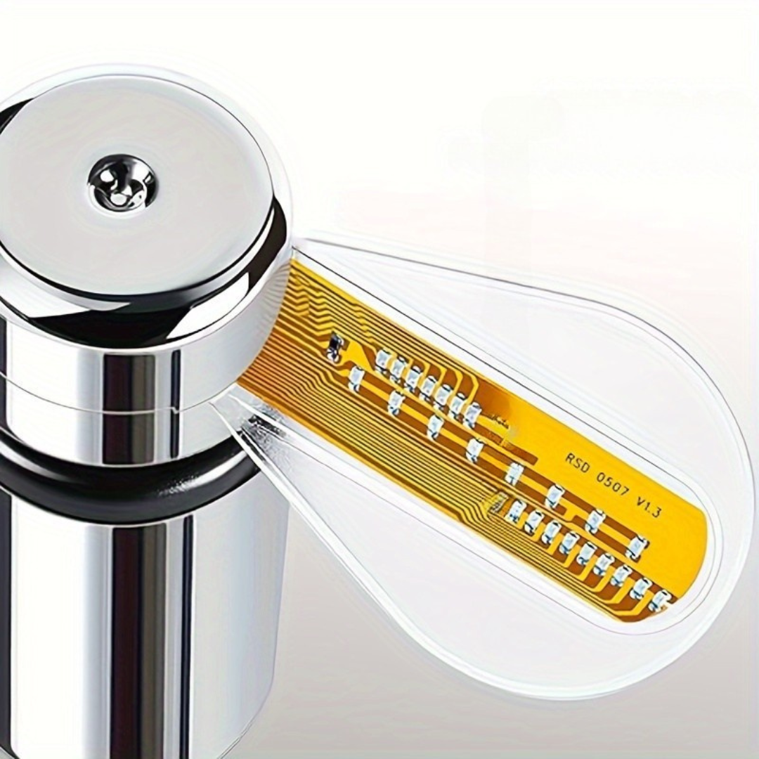 USB Bureauventilator met LED Klok