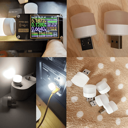USB LED Nachtlamp Oogbescherming Klein