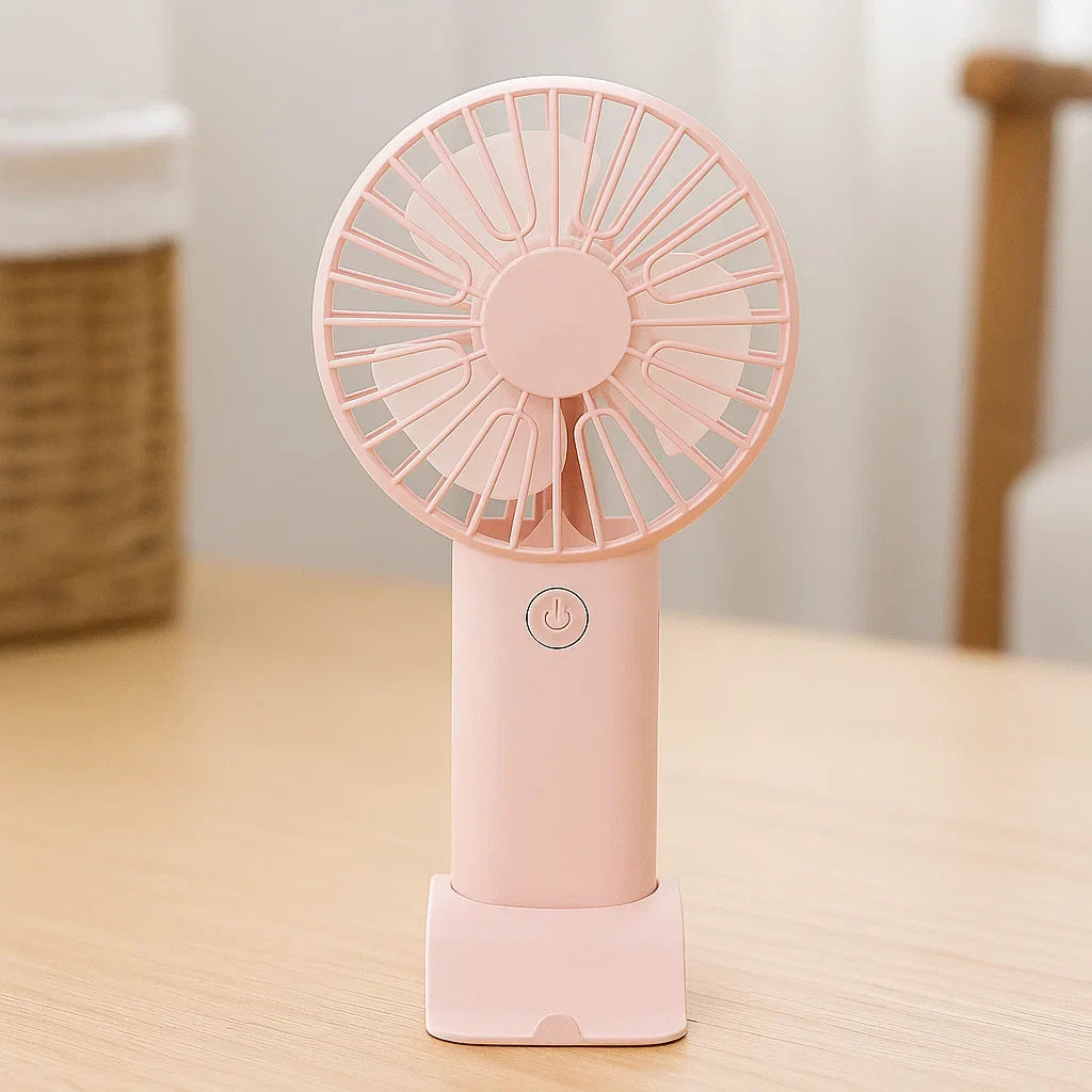 USB Mini Tafelventilator met Houder Draagbaar