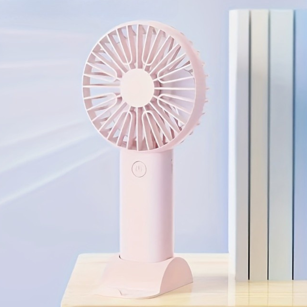 USB Mini Tafelventilator met Houder Draagbaar