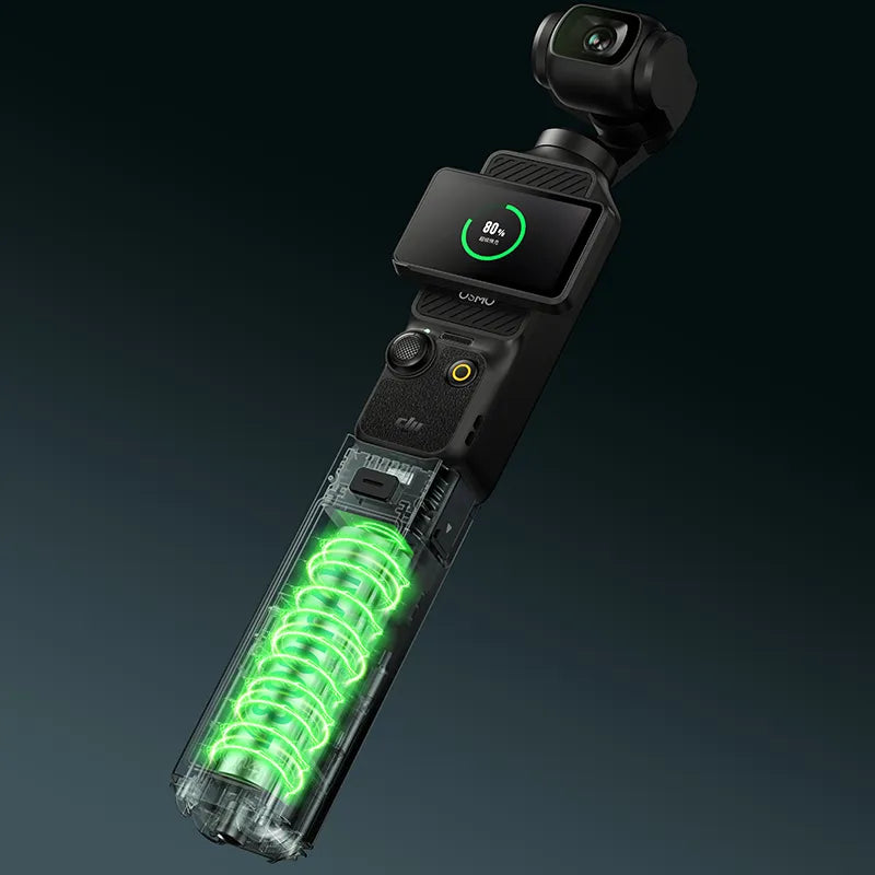 Ulanzi PK-12 Mini Quadpod Batterygreep voor Pocket 3 C056
