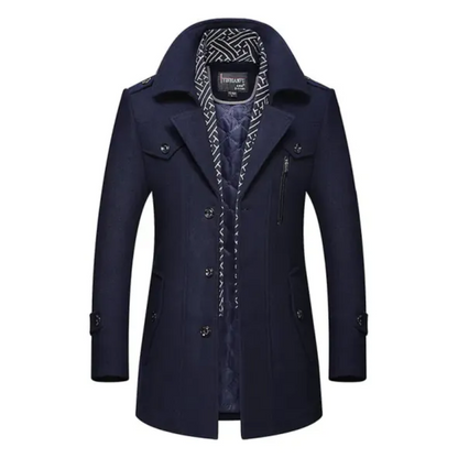 Trenchcoat heren – Stijlvolle trenchcoat met schalkraag voor elke gelegenheid
