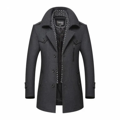Trenchcoat heren – Stijlvolle trenchcoat met schalkraag voor elke gelegenheid