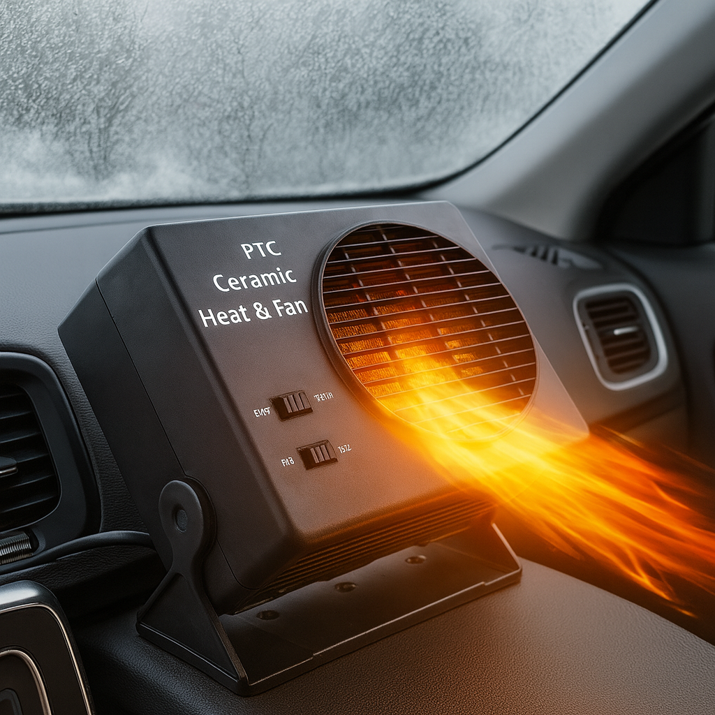 Ventilatorverwarmers 12V Auto Keramisch Draagbaar Verwarmingselement