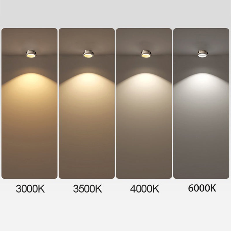 Verstelbare LED Spotlamp 3-fase inbouwlamp