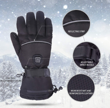 Verwarmde Handschoenen 3 Paar
