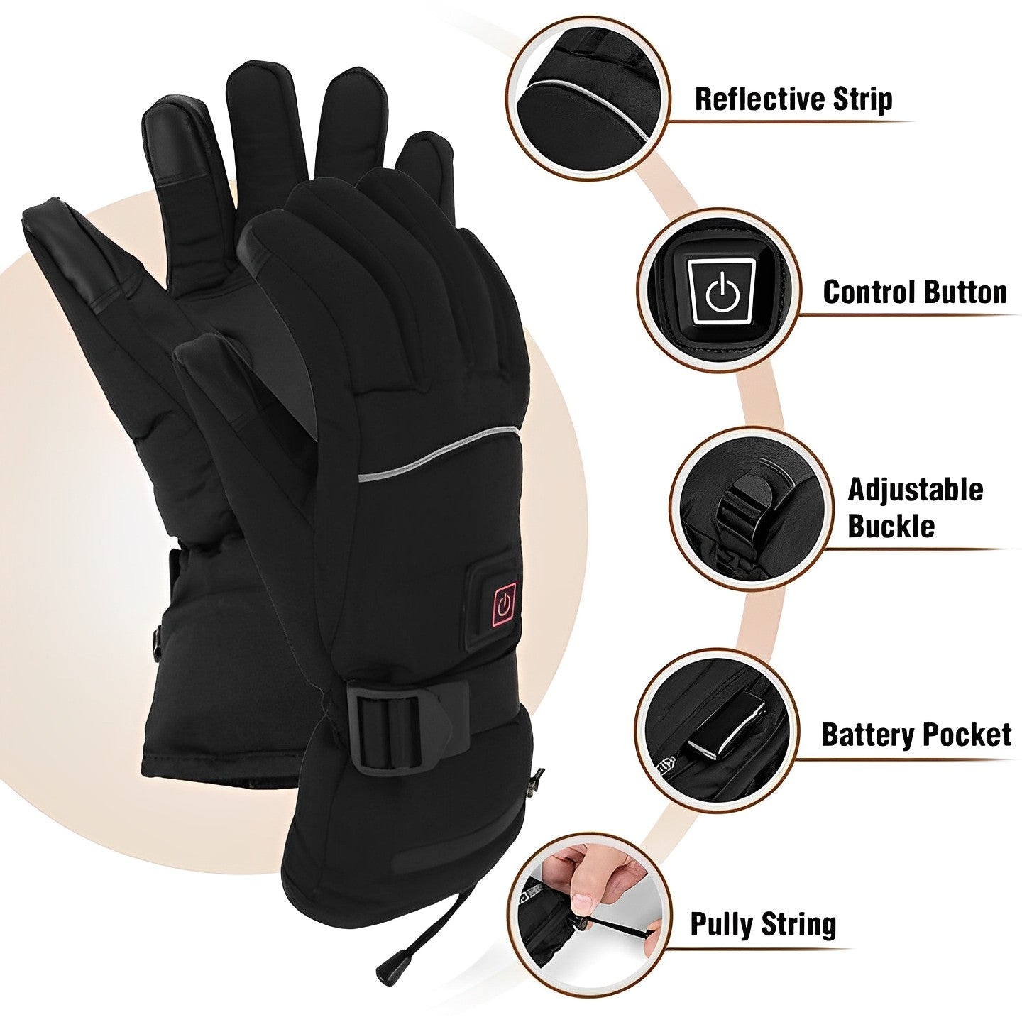 Verwarmde Handschoenen Elektrisch