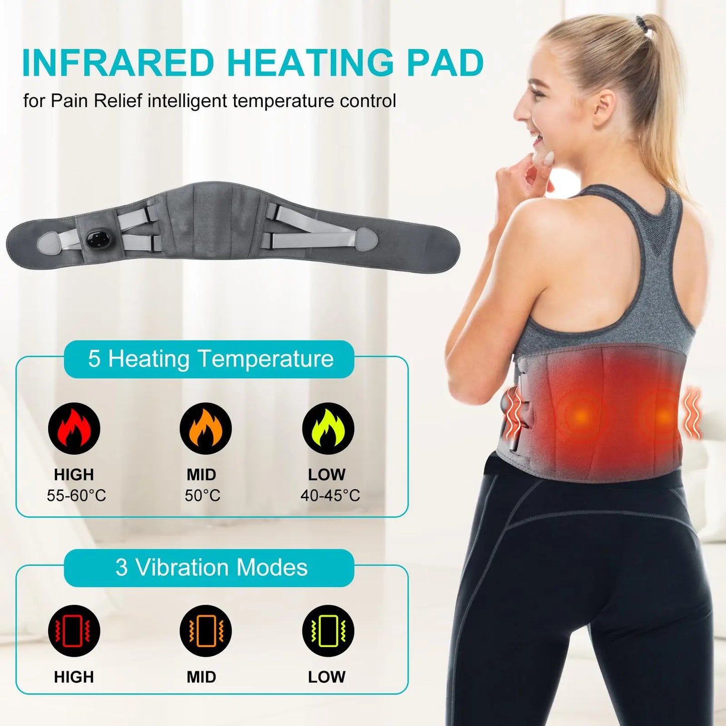Verwarmingskussen en Rug Massager
