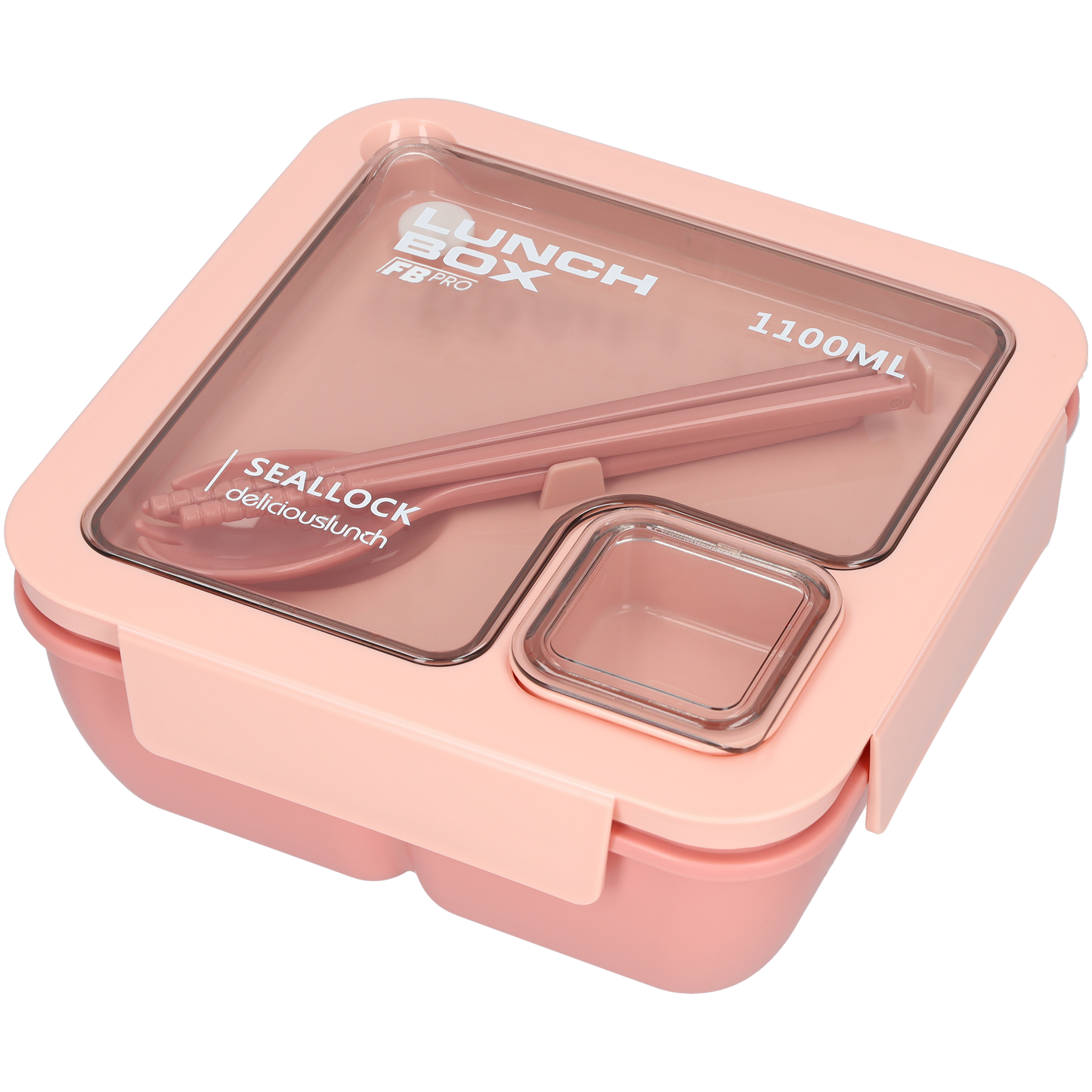 Vierkante lunchbox 1100ml