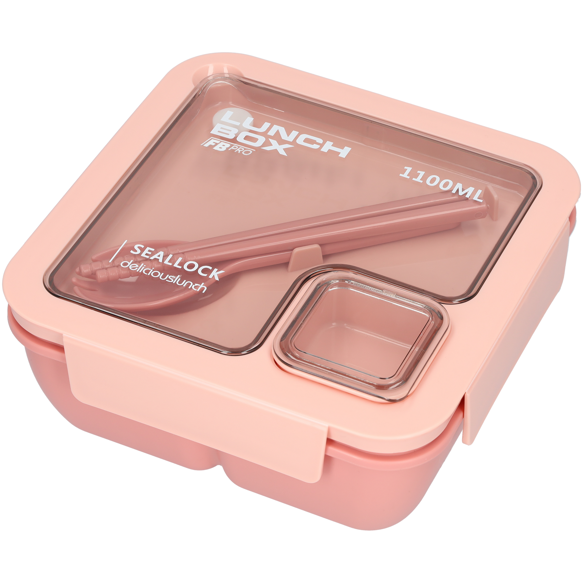 Vierkante lunchbox 1100ml