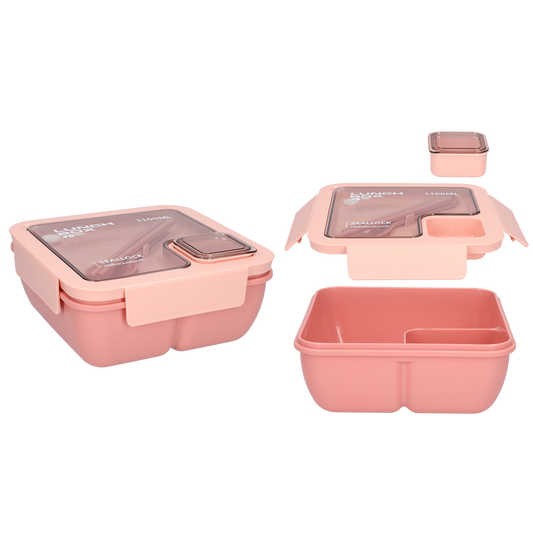 Vierkante lunchbox 1100ml